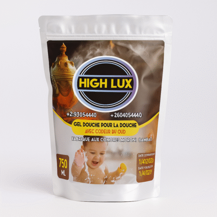 Gel Douche "HIGH LUX" au Parfum de Oud